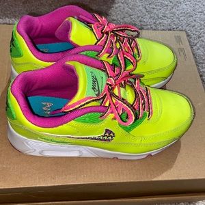 Lime green Air Max